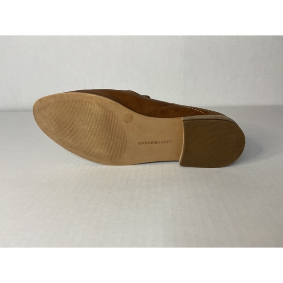 Lucky Brand Women's Leather Ellanzo Loafer In Ginger Size 8M - Picture 12 of 16